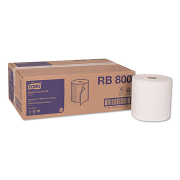 Tork® Advanced Hardwound Roll Towel, 7.88" X 800 Ft, White, 6 Rolls-carton freeshipping - TVN Wholesale